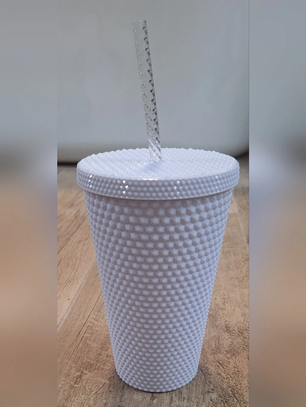 Starbucks Lavender Studded Cold Cup Tumbler 16 oz with Straw